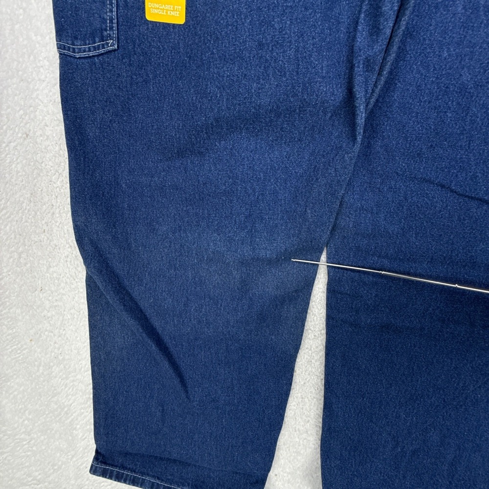 Carhartt B113 Darkstone DST Denim Loose Fit Tapered Leg Mens Jeans 42X30 NWT NOS - Picture 10 of 12